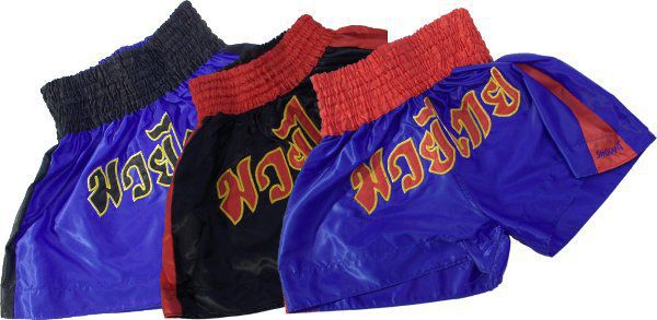 krótkie spodenki w stylu Muay-Thai